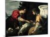 Tobias and the Archangel Raphael-Jacopo Vignali-Mounted Giclee Print