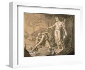 Tobias and the Archangel Raphael-Vitale Sala-Framed Art Print