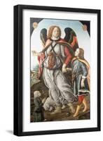 Tobias and the Archangel Raphael-Francesco Botticini-Framed Giclee Print
