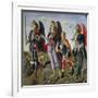 Tobias and the Three Angels-Francesco Botticini-Framed Giclee Print