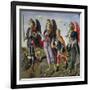 Tobias and the Three Angels-Francesco Botticini-Framed Giclee Print