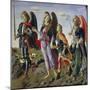 Tobias and the Three Angels-Francesco Botticini-Mounted Giclee Print