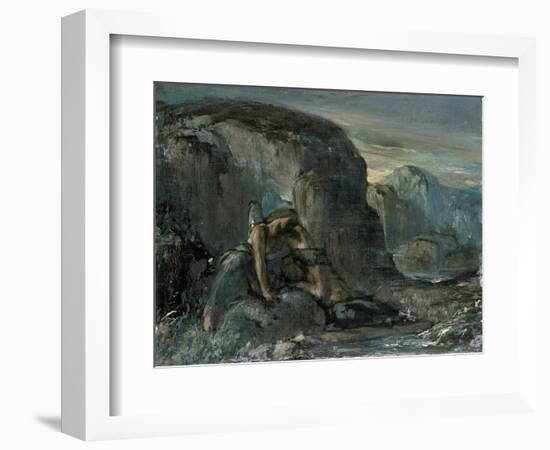 Tobias Being Comforted by the Angel-Charles Ricketts-Framed Giclee Print