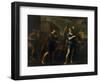 Tobias Meets the Archangel Raphael, C. 1640-Andrea Vaccaro-Framed Giclee Print