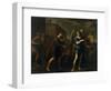 Tobias Meets the Archangel Raphael, C. 1640-Andrea Vaccaro-Framed Giclee Print