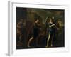 Tobias Meets the Archangel Raphael, C. 1640-Andrea Vaccaro-Framed Giclee Print