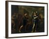 Tobias Meets the Archangel Raphael, C. 1640-Andrea Vaccaro-Framed Giclee Print