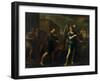 Tobias Meets the Archangel Raphael, C. 1640-Andrea Vaccaro-Framed Giclee Print