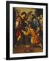 Tobias's Farewell to the Angel, First Third of 17th C-Giovanni Bilivert-Framed Giclee Print
