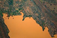 Aerial View of Uncultivated Landscape-Tobias Titz-Photographic Print