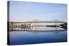 Tobin Memorial Bridge or Mystic River Bridge in Boston-benkrut-Stretched Canvas