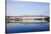 Tobin Memorial Bridge or Mystic River Bridge in Boston-benkrut-Stretched Canvas