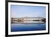 Tobin Memorial Bridge or Mystic River Bridge in Boston-benkrut-Framed Photographic Print
