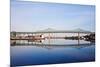 Tobin Memorial Bridge or Mystic River Bridge in Boston-benkrut-Mounted Photographic Print