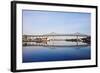 Tobin Memorial Bridge or Mystic River Bridge in Boston-benkrut-Framed Photographic Print