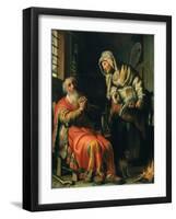 Tobit and Anna, 1626-Rembrandt van Rijn-Framed Giclee Print