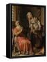 Tobit and Anna with the Kid, 1626-Rembrandt Harmensz. van Rijn-Framed Stretched Canvas