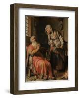 Tobit and Anna with the Kid, 1626-Rembrandt Harmensz. van Rijn-Framed Giclee Print