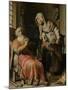 Tobit and Anna with the Kid-Rembrandt van Rijn-Mounted Art Print