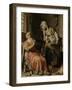 Tobit and Anna with the Kid-Rembrandt van Rijn-Framed Art Print