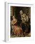 Tobit and Anna with the Kid-Rembrandt van Rijn-Framed Art Print