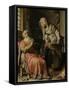 Tobit and Anna with the Kid-Rembrandt van Rijn-Framed Stretched Canvas