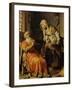 Tobit and Anna-Rembrandt van Rijn-Framed Giclee Print