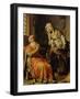 Tobit and Anna-Rembrandt van Rijn-Framed Giclee Print