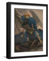 'Tobit and the Angel', c1886-Frederic Leighton-Framed Giclee Print