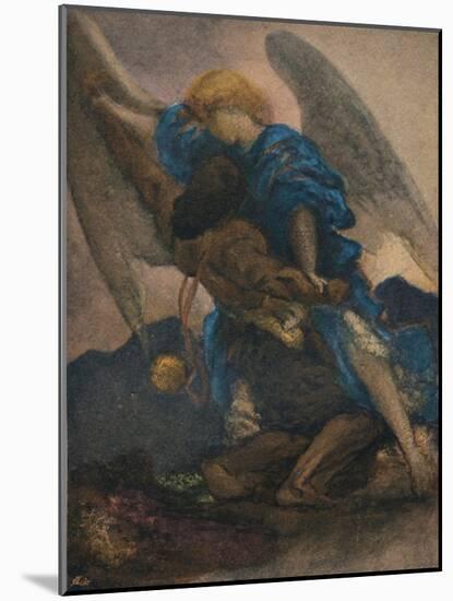 'Tobit and the Angel', c1886-Frederic Leighton-Mounted Giclee Print