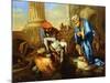 Tobit Burying the Dead in Defiance of the Orders of Sennacherib-Giovanni Francesco Castiglione-Mounted Giclee Print