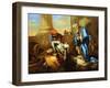 Tobit Burying the Dead in Defiance of the Orders of Sennacherib-Giovanni Francesco Castiglione-Framed Giclee Print