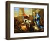 Tobit Burying the Dead in Defiance of the Orders of Sennacherib-Giovanni Francesco Castiglione-Framed Giclee Print