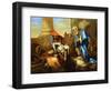 Tobit Burying the Dead in Defiance of the Orders of Sennacherib-Giovanni Francesco Castiglione-Framed Giclee Print