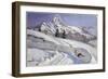 Tobogganing Near the Matterhorn-Alice Maud Fanner-Framed Giclee Print