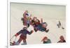 Tobogganing-Gillian Lawson-Framed Giclee Print