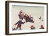 Tobogganing-Gillian Lawson-Framed Giclee Print