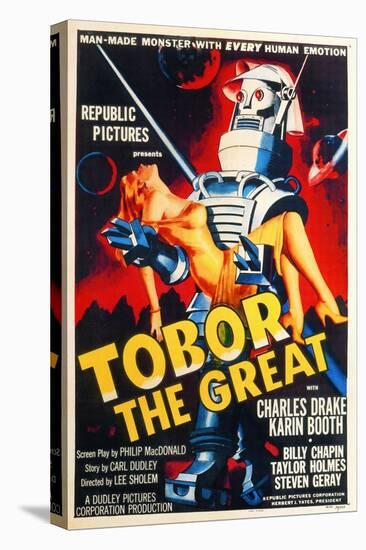 Tobor the Great, 1954, Directed by Lee Sholem-null-Stretched Canvas