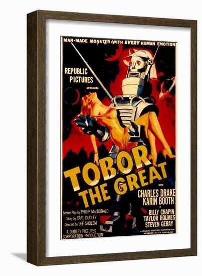 Tobor the Great, 1954-null-Framed Art Print