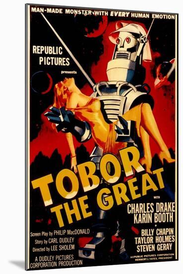 Tobor the Great, 1954-null-Mounted Art Print