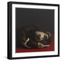 Toby Monkey, 2017,-Peter Jones-Framed Giclee Print