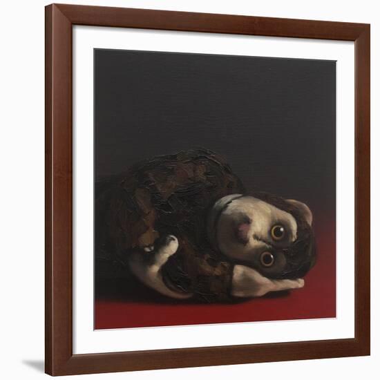 Toby Monkey, 2017,-Peter Jones-Framed Giclee Print