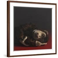 Toby Monkey, 2017,-Peter Jones-Framed Giclee Print