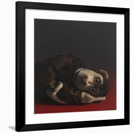 Toby Monkey, 2017,-Peter Jones-Framed Giclee Print