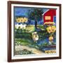 Toby on the Island-Mike Smith-Framed Giclee Print