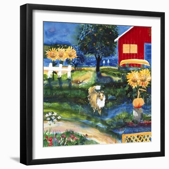 Toby on the Island-Mike Smith-Framed Premium Giclee Print