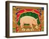 Toby the Learned Pig, 1998-Frances Broomfield-Framed Giclee Print