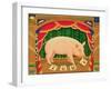 Toby the Learned Pig, 1998-Frances Broomfield-Framed Giclee Print