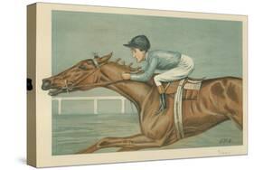 Tod Sloan, an American Jockey, 25 May 1899, Vanity Fair Cartoon-Godfrey Douglas Giles-Stretched Canvas