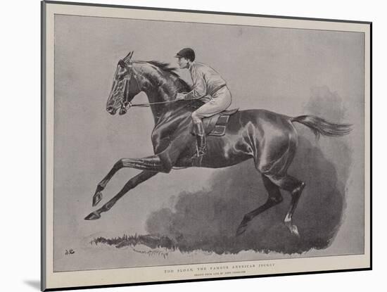 Tod Sloan, the Famous American Jockey-John Charlton-Mounted Giclee Print